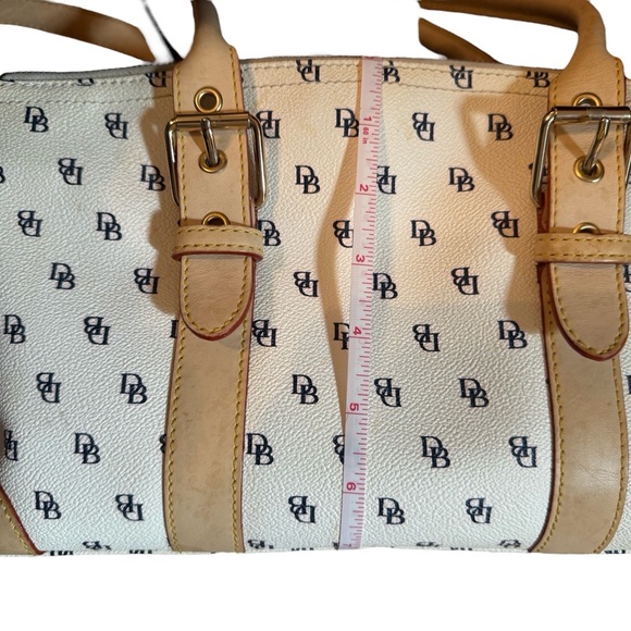 Vintage Dooney & Bourke Monogrammed Satchel with Accessories - Picture 8 of 14